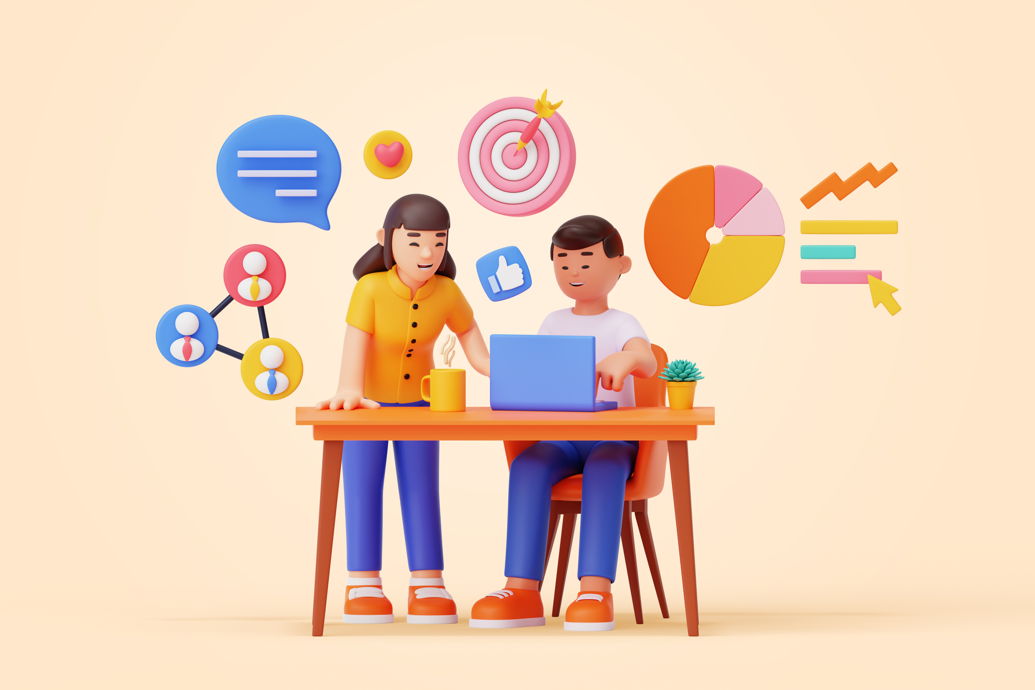 Digital agency workspace